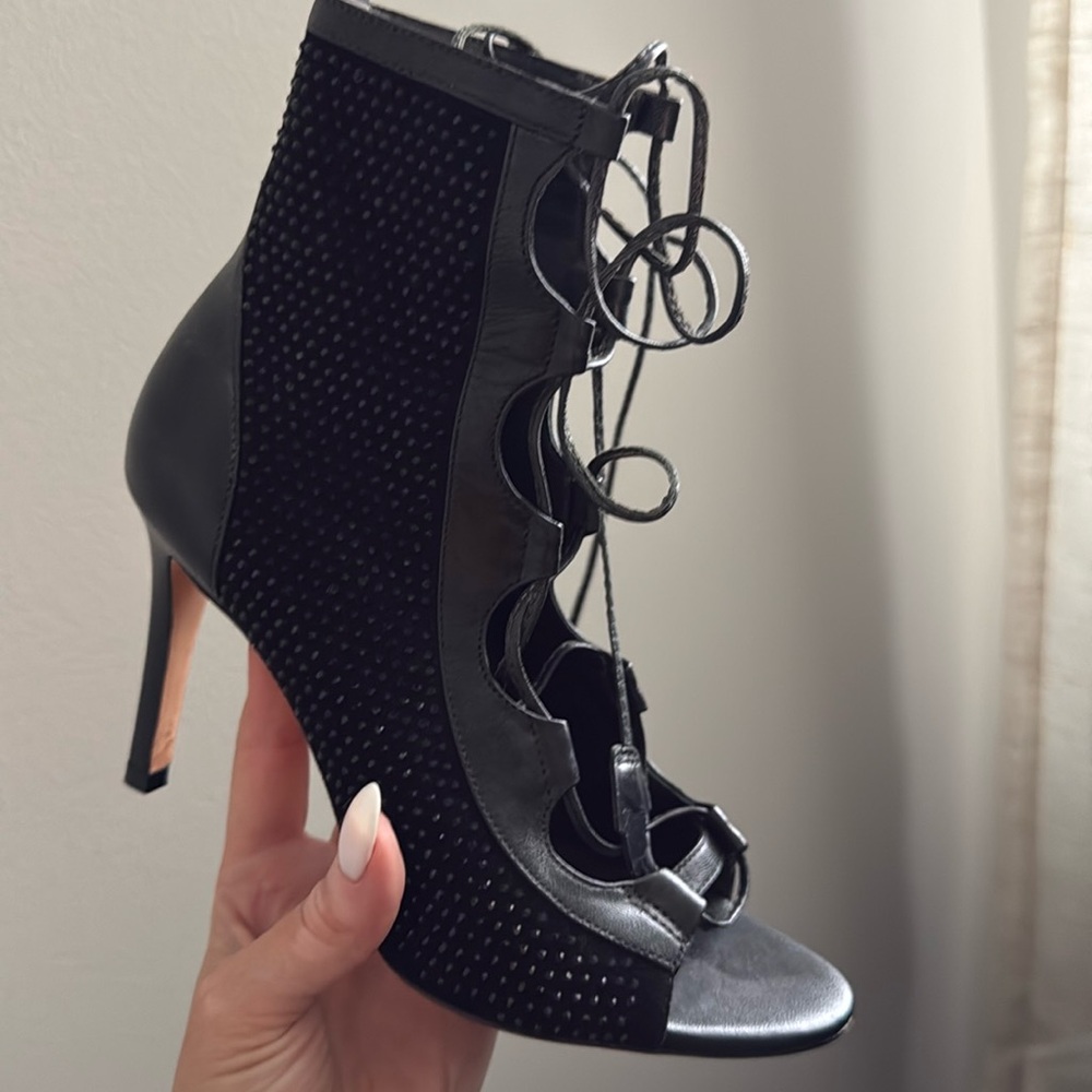 Lace up sandal